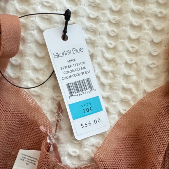 Shade & Shore Lace Bra in Tan - Picture 3 of 3